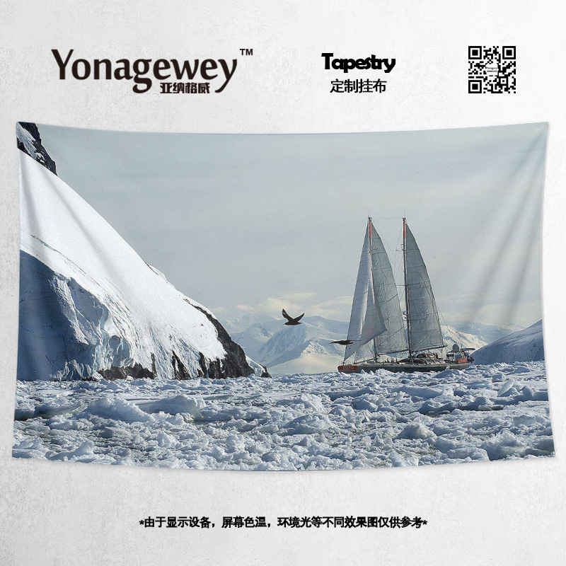 挂布北冰洋北极海北极熊海狮海豹