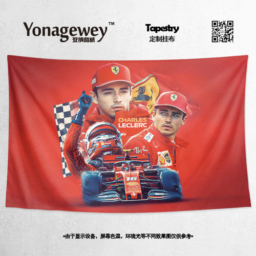 leclerc夏尔勒克莱尔海报背景布