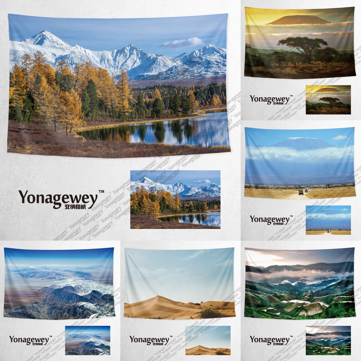 자연 눈 산 후지 산 풍경 사용자 정의 주변 장식 그림 배경 벽 천으로 포스터 교수형 천으로 태피스 트리 테이블 천으로