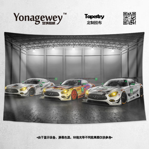 梅赛德斯奔驰amg勒芒车队装饰画