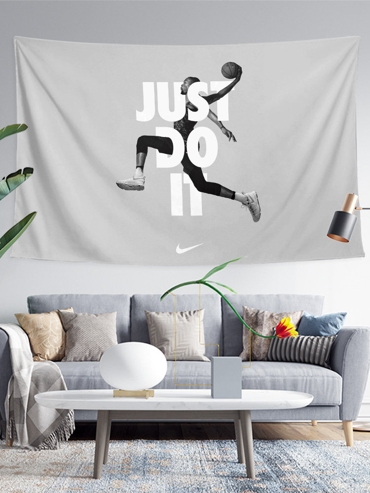 KEVIN KD DURANT 농구 팬 동급생 및 친구 맞춤형 기념 선물 배경 천 포스터 매달려 태피스트리 그림