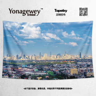菲律宾吕宋岛棉兰老岛大马尼拉东南亚定制墙壁装饰背景布挂毯挂布