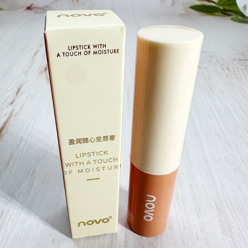 novo盈润随心变唇膏唇霜滋润保湿女孩持久学生款口红滋润唇膏