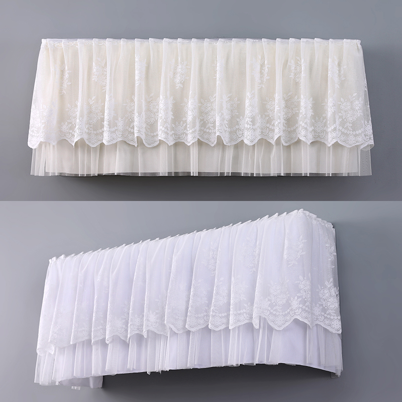 新款空调防尘罩挂式通用全包蕾丝