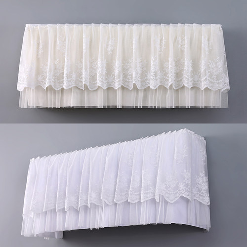 新款空调防尘罩挂式通用全包蕾丝