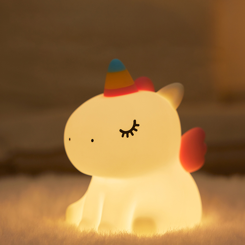 新款小飞马夜灯月子伴睡护眼灯