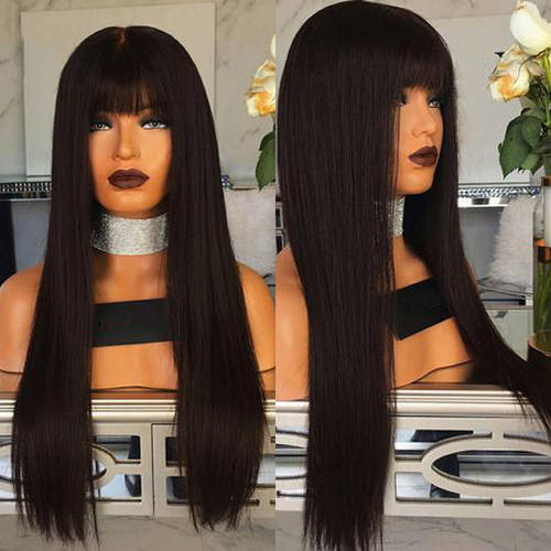 8A peruvian human hair wigs lace front wig 4*4 lace wig