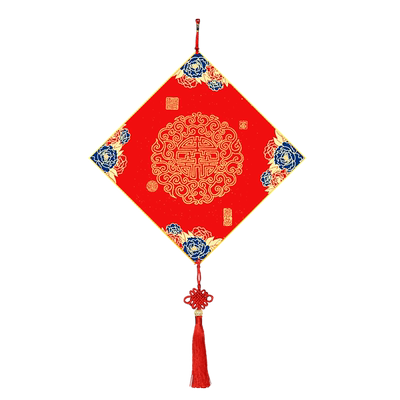 宛陵加厚福卡挂件写福字的卡纸福字纸空白对联纸手写春联纸蜡染宣纸斗方硬卡中国结挂饰宫廷彩绘福字红纸批发