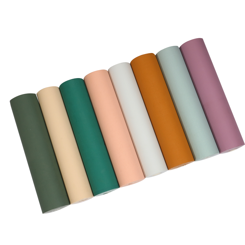 宛陵素彩蜡染宣纸长卷半生半熟书法专用纸仿古色黄色纯彩色卷轴20米大中小楷行草篆隶国展比赛投稿书法作品纸