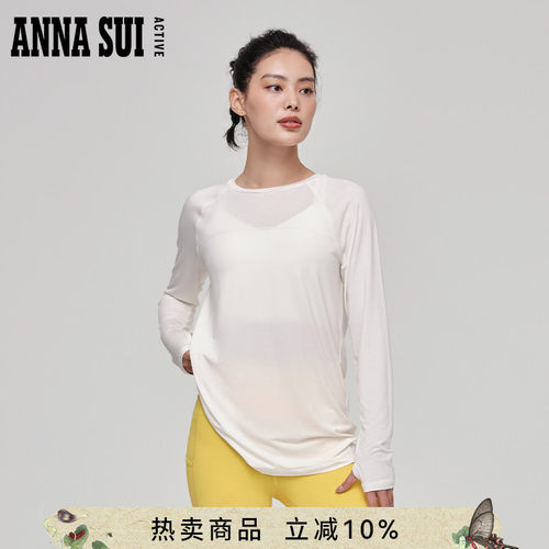 安娜苏经典安娜长袖T恤
