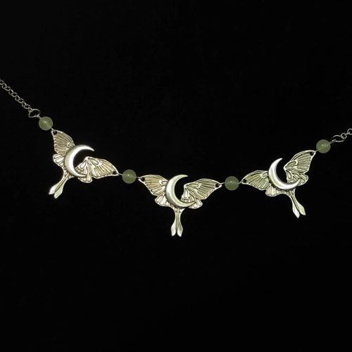 Vintage古着 Moon Night Moth Dream项链