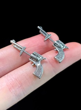 Vintage古着 Western Left Wheel耳饰