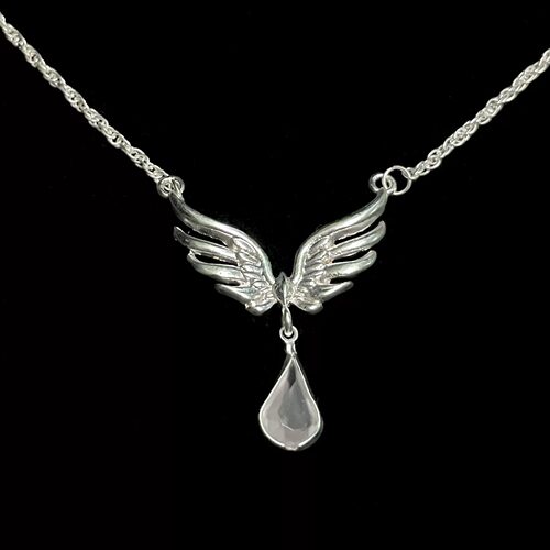 Vintage古着 Feather Essence Crystal项链