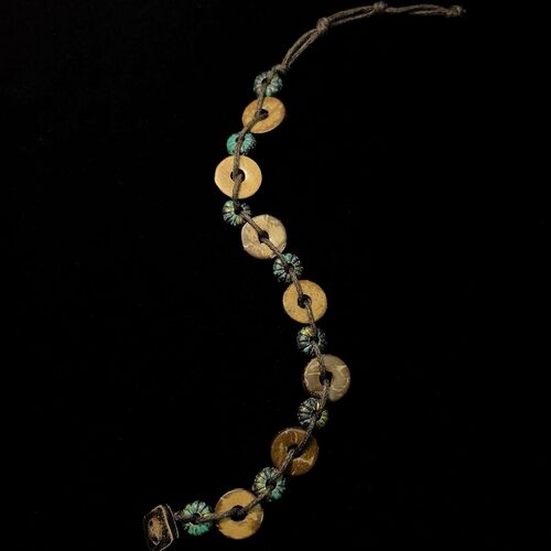 Vintage古着 Coconut shell bracelet手链