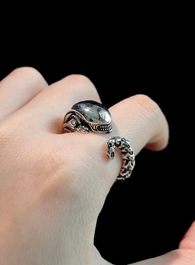 Vintage古着 Alien invasion异形戒指