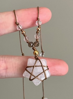 Vintage古着 Catch a Wishing Star项链