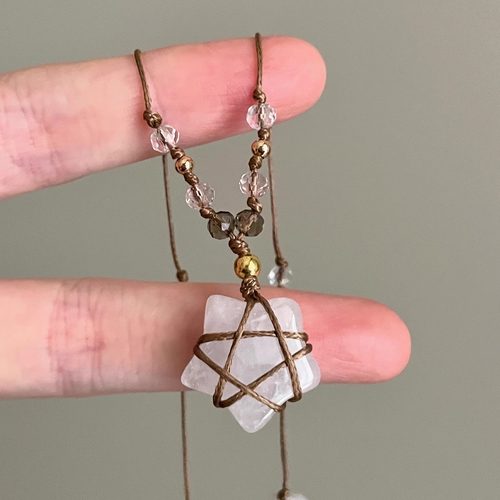 Vintage古着 Catch a Wishing Star项链