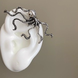 Vintage古着 Abyssal Octopus耳骨夹