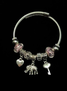 Vintage 古着 Ogu elephant手环