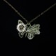 Vintage古着 Mechanical butterfly项链