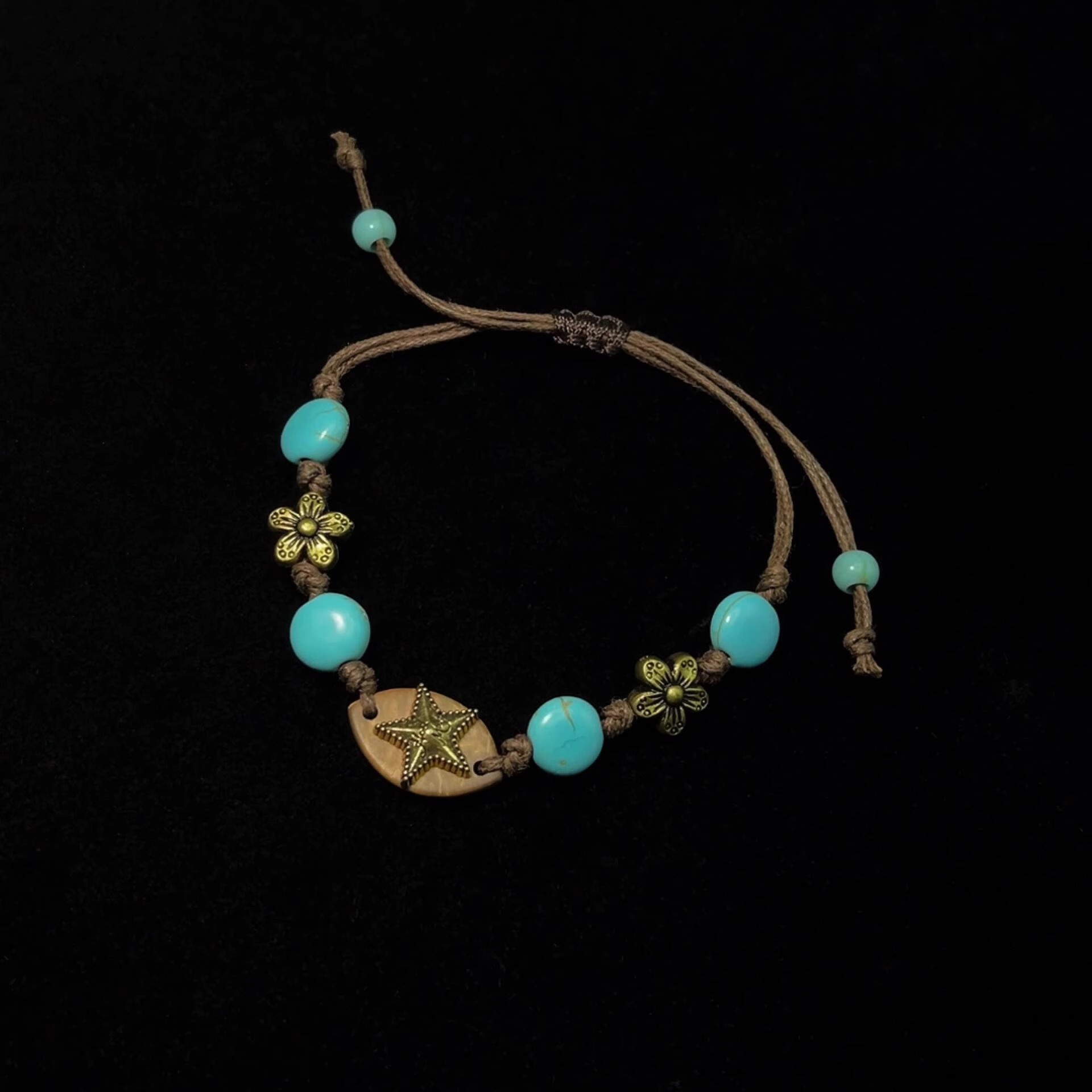 Vintage古着 Pine stone carving手串