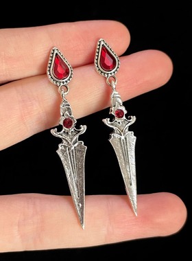 Vintage古着 The Unsheathed Sword耳饰