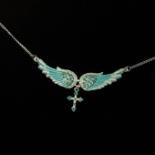 Vintage古着 Angels项链 the Wings