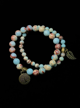 Vintage古着 Ancient forest手串