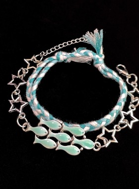 Vintage古着 Blue Ocean Sailing手链