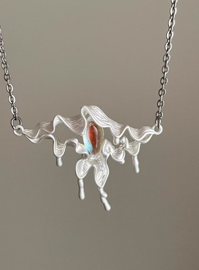 Vintage古着 Assorted Floral Forms项链