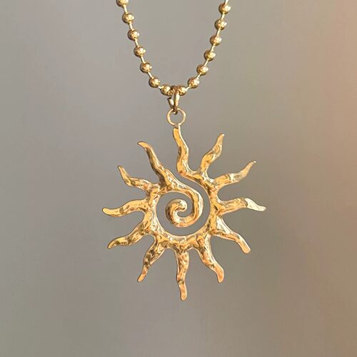 Vintage古着 The sun of fate项链