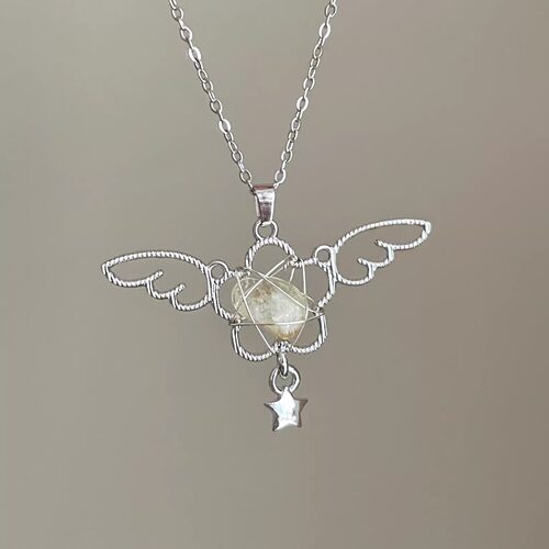 手工 Angel Wish Star项链