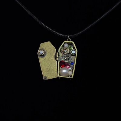 Vintage古着 Treasure box项链