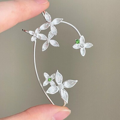 Vintage古着 Moonlit Flower Stream耳挂