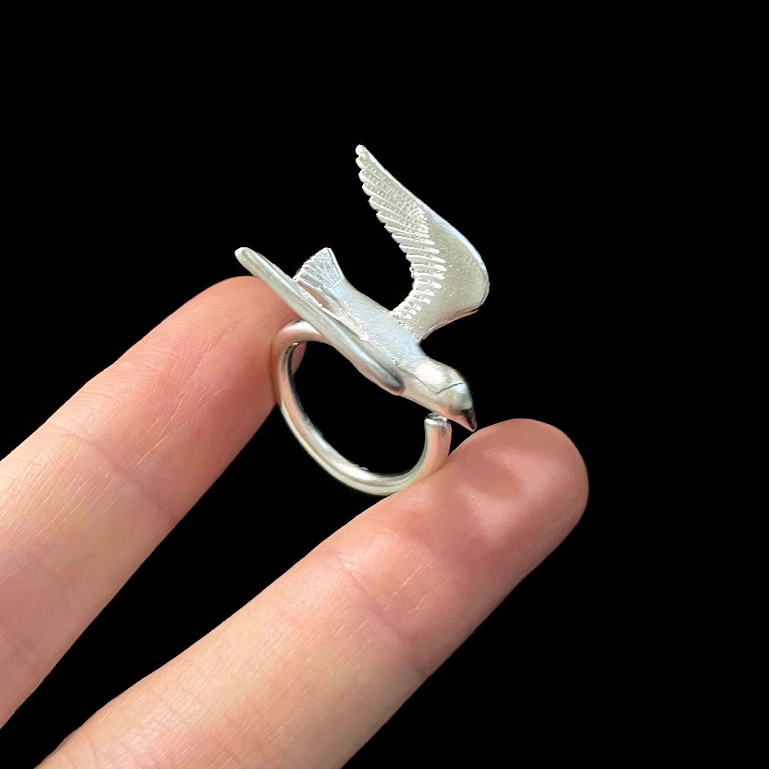 Vintage古着 Free Silver Wing戒指