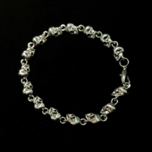 Vintage古着 Skeleton pile手链