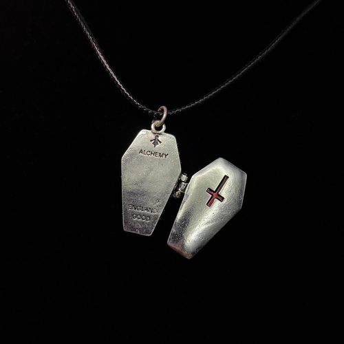 Vintage古着 Titanium steel box项链