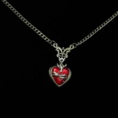 red and hearts项链 Thorns Vintage古着