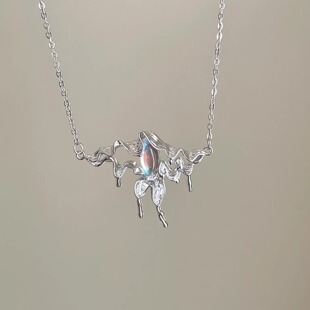 Vintage古着 Assorted Floral Forms项链