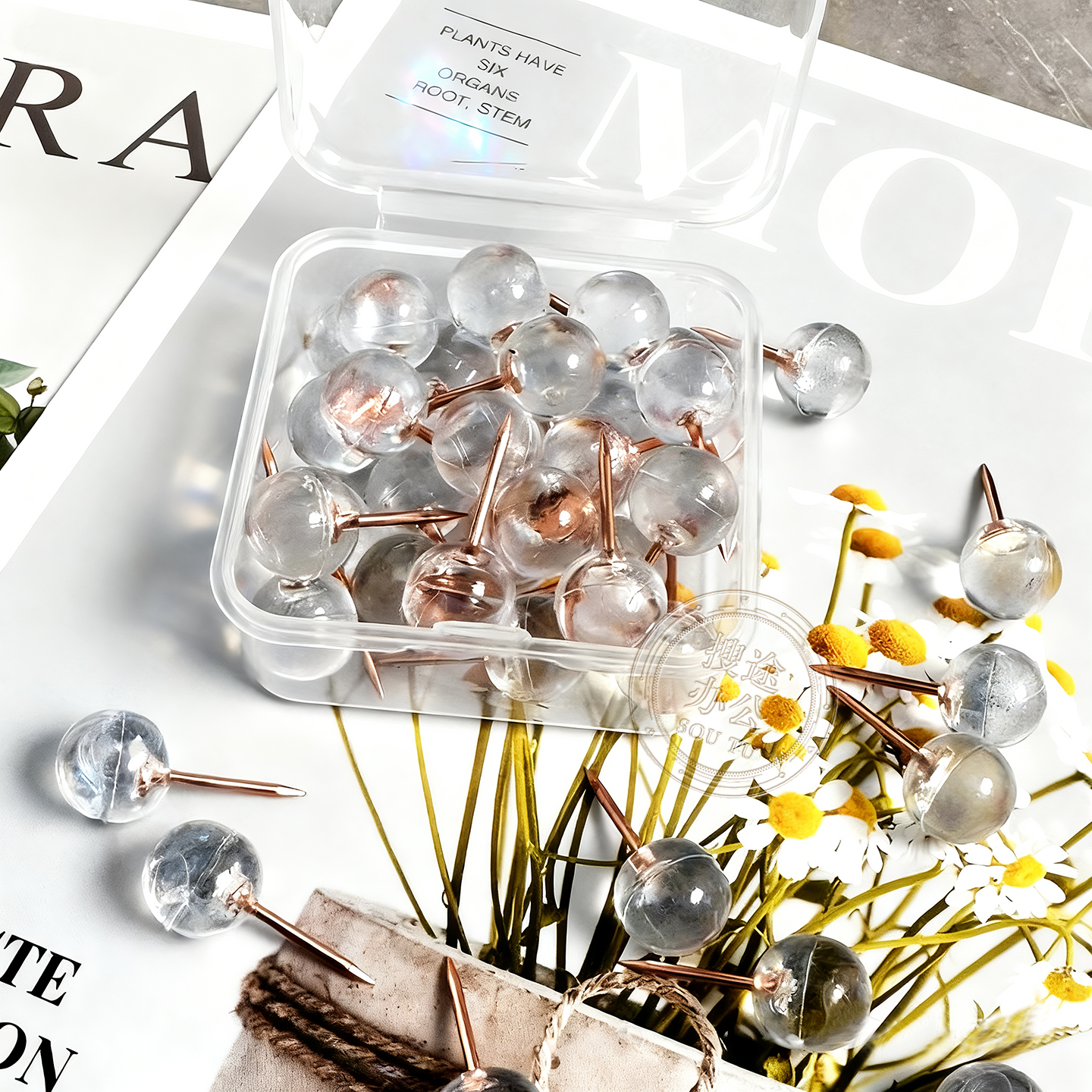 毛毡板墙贴照片墙展示墙专用图钉