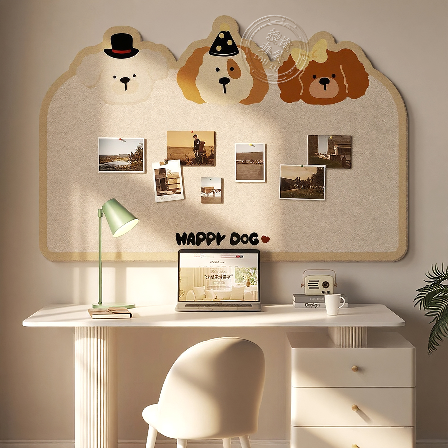 毛毡板墙贴照片墙展示墙背景板