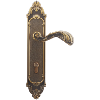 欧式黄古铜8560锁体别墅门锁孔距