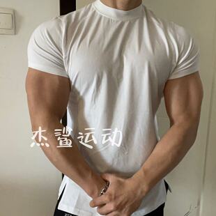 现货Alphalete Evo简约科技面料男运动休闲休闲圆领短袖
