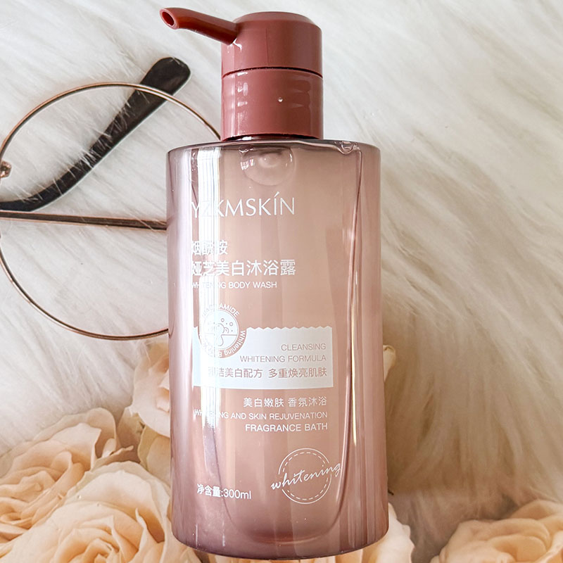 娅芝美白沐浴露果酸白果酸沐浴露烟酰胺全身沐浴液泡泡沐浴水乳