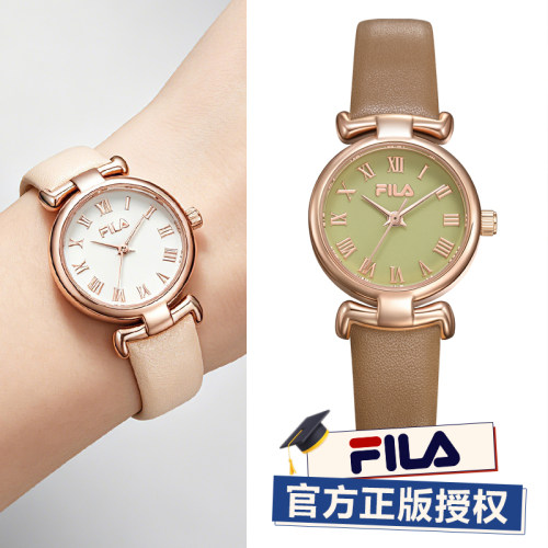 FILA斐乐复古小众轻奢手表女款