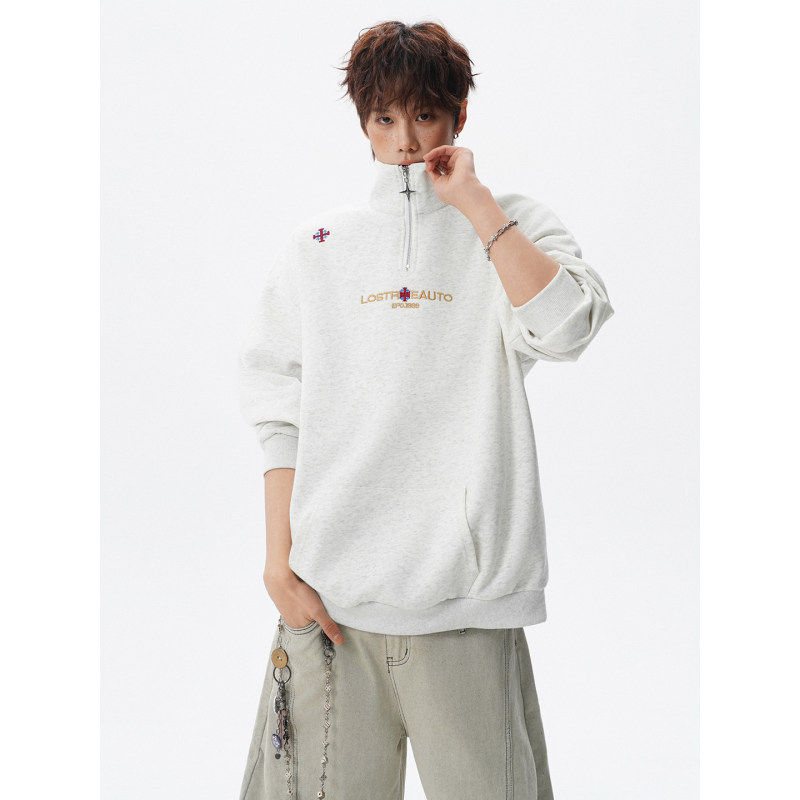 Crying Center哭喊中心逼格工作室几物男装设计美式刺绣连帽卫衣,男装,卫衣,淘宝优惠券,粉丝福利购,淘宝优惠卷