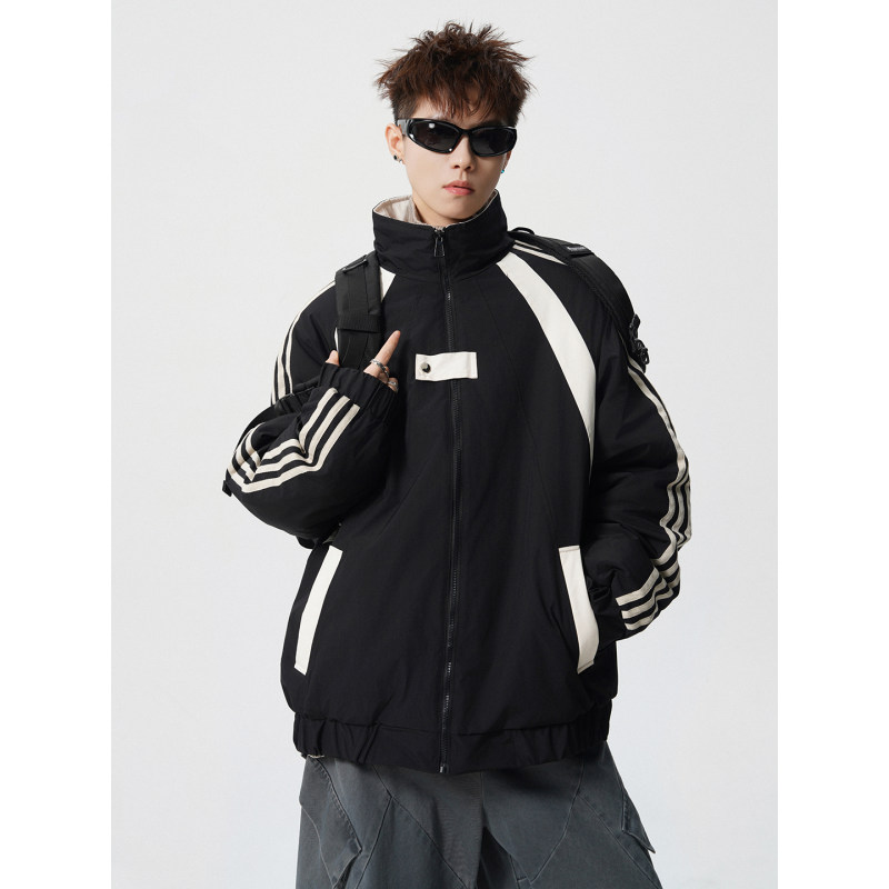 Mansway男道男装pd大人東崛NOLOGO美式夹克棉衣防风大码棉服外套