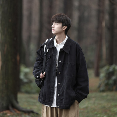 Crying Center男GOODBAI吕小虎悟空有货Cityboy宽松牛仔夹克外套