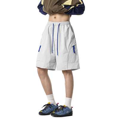 Crying Center哭喊中心三川一禾吕小虎0123start宽松休闲直筒短裤