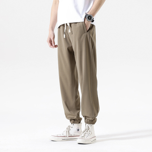 Crying Center男裤子净化眼球东京衣柜男装宽松休闲束脚长裤